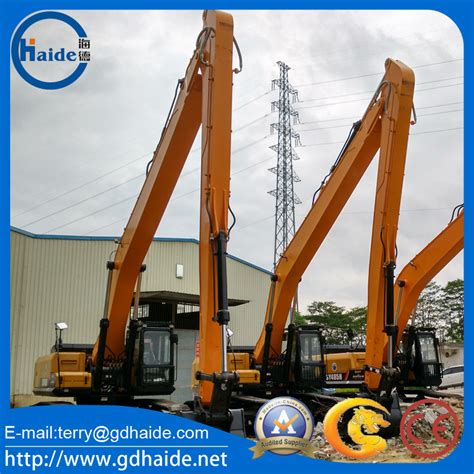 china long reach excavator|long reach excavator rental cost.